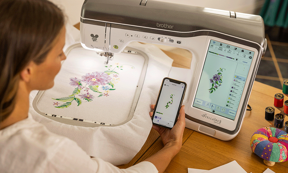 Innov-is Stellaire XJ2 sewing and embroidery machine 10